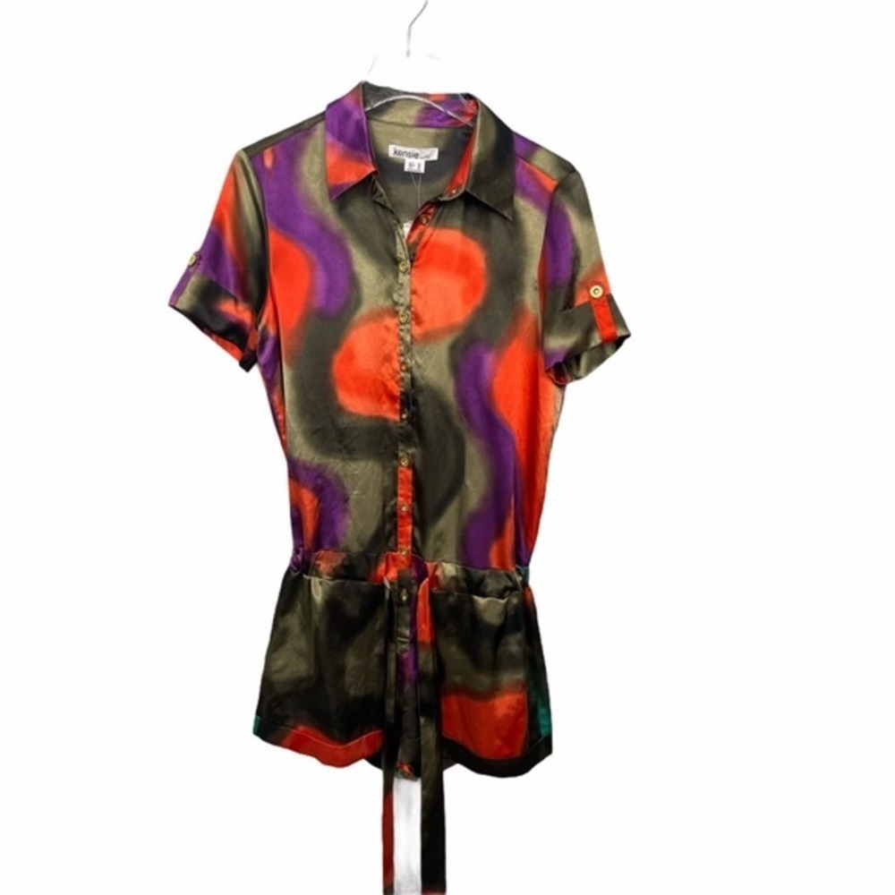 NWT Kensie Pretty Romper Medium